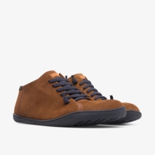 Camper Peu Casual Shoes Brown - Mens Singapore RUSUGW-283